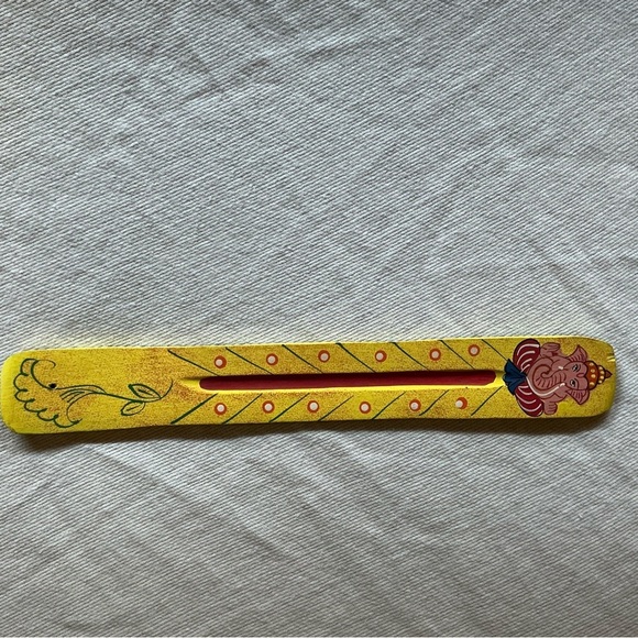 Ganesh handmade incense holder - Picture 6 of 7